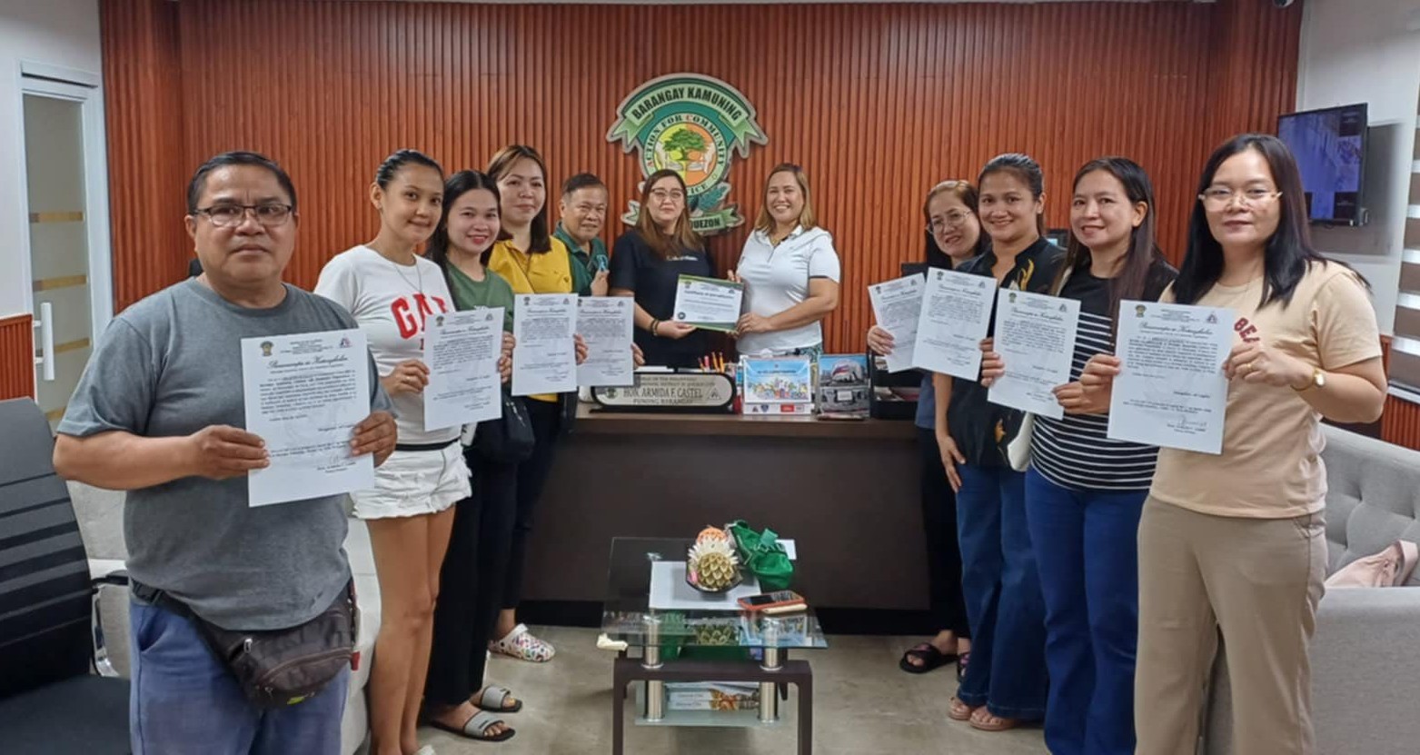 Oathtaking of Barangay Kamuning Childrens with Disabilities (BK-CWD) Officers